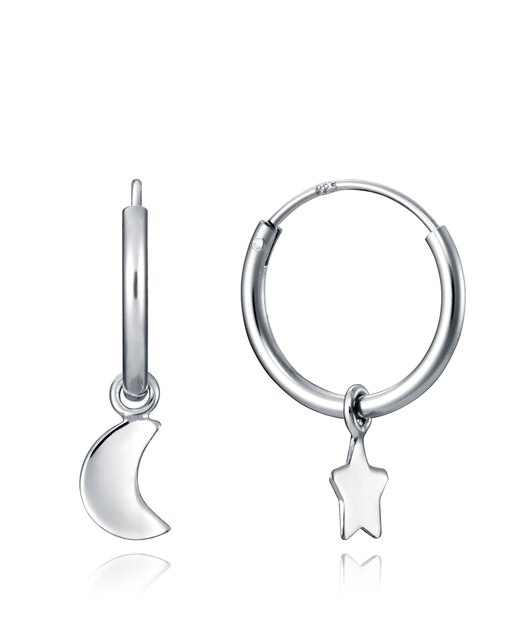 Reverberación Sueño áspero Respiración Pendientes Trend de plata de ley con charms de luna y estrella extraibles · Viceroy · El Corte Inglés Reverberación Sueño áspero Respiración Pendientes Trend de plata de ley con charms de luna y estrella extraibles · Viceroy · El Corte Inglés