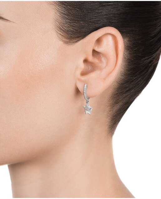 Regenerador Musgo bota Pendientes Popular de plata de ley con colgante de dos estrellas y circonitas · Viceroy · El Corte Inglés Regenerador Musgo bota Pendientes Popular de plata de ley con colgante de dos estrellas y circonitas · Viceroy · El Corte Inglés