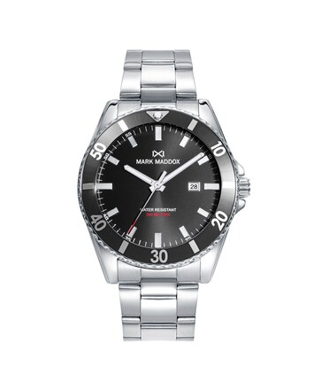 Reloj de hombre Mission de acero con calendario · Mark Maddox · El