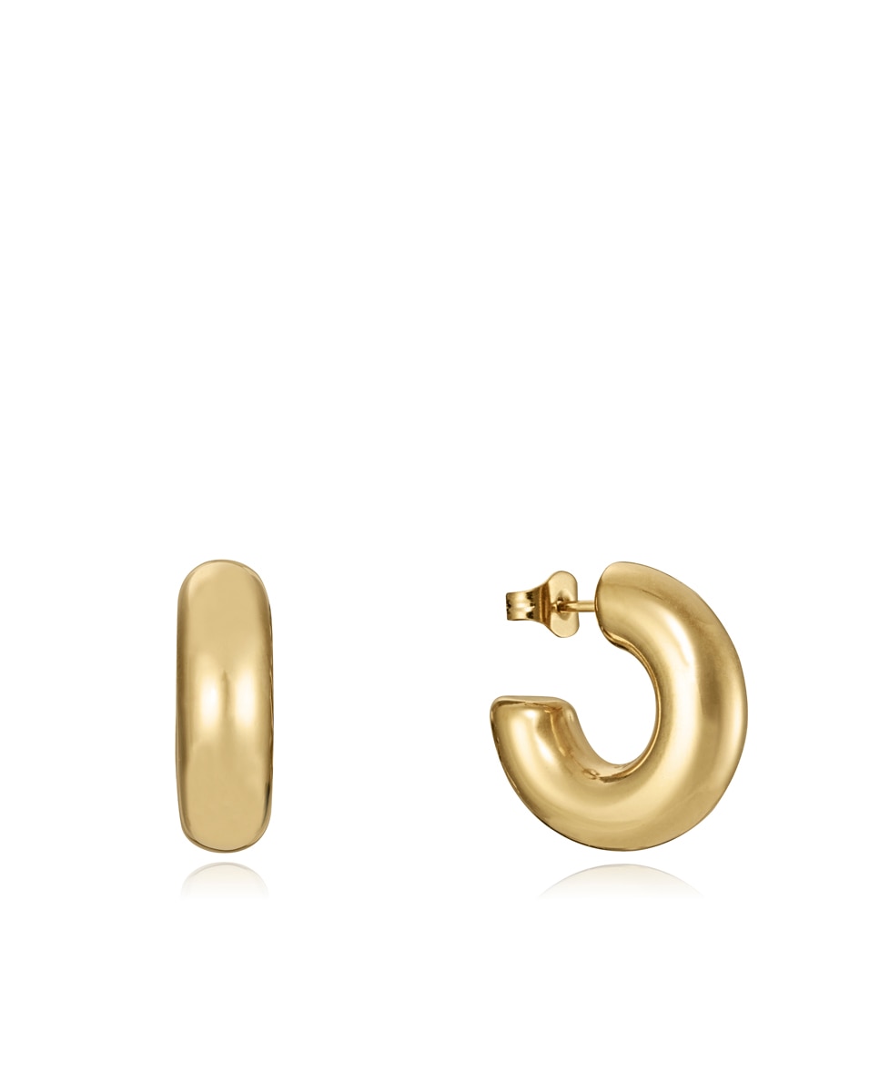 Pendientes air de acero en ip - Viceroy - Dorado Dorado-1