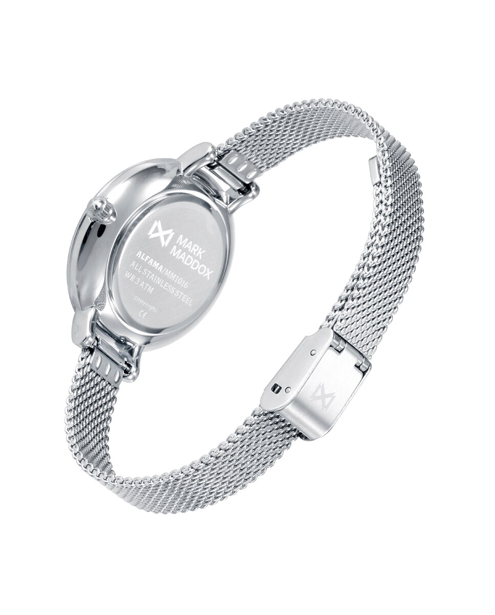 Reloj de Mujer Alfama caja y malla milanesa de acero · Mark Maddox