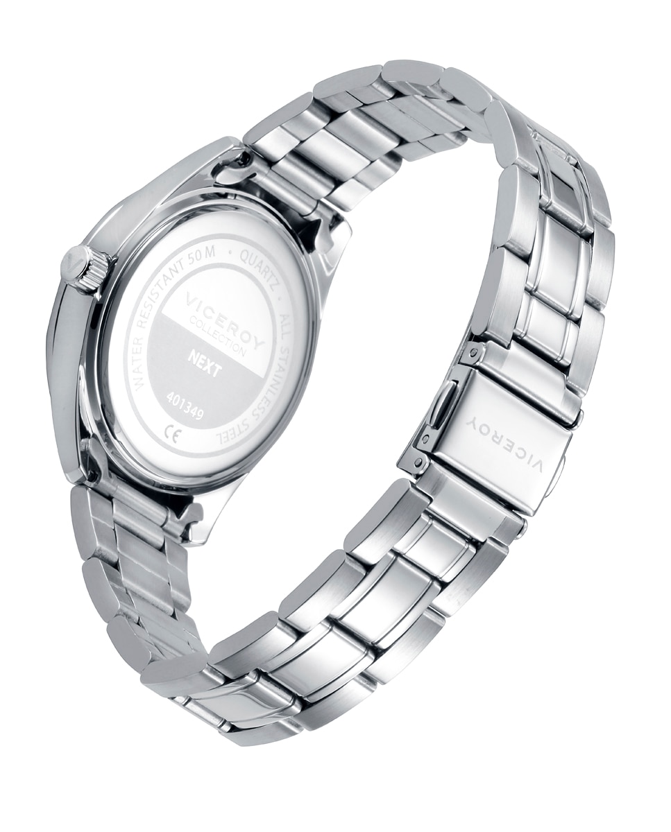 Reloj infantil con caja y brazalete de acero y pulsera de regalo Plata / Rojo Viceroy Plata / Rojo-2