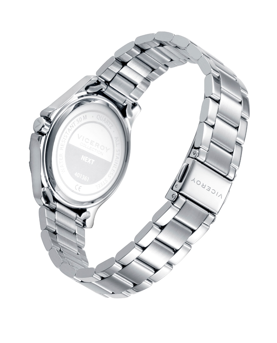 Reloj infantil con caja y brazalete de cero y pulsera de regalo - Viceroy - Plata Plata-2