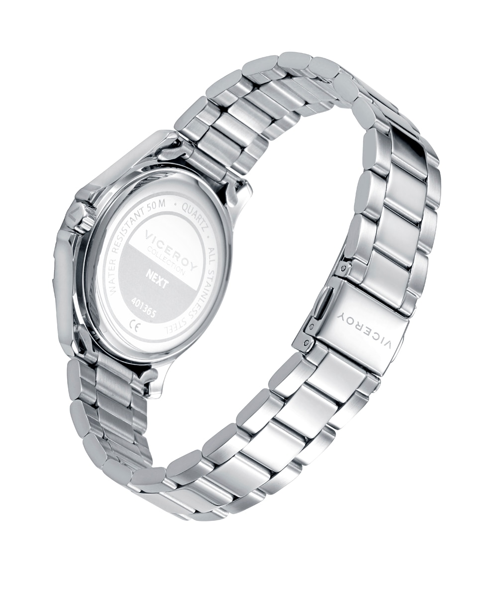 Imagen 2 de Reloj infantil multifunción con brazalete de acero y pulsera de regalo - Viceroy - Plata Plata