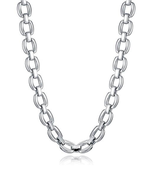 Imagen 0 de Collar colección Laura Escanes de acero con eslabones grandes