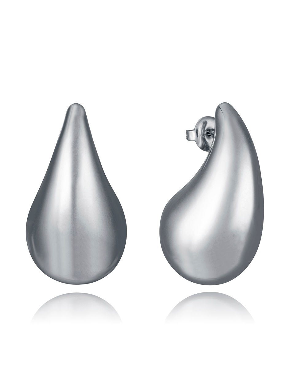 Pendientes de mujer air de acero en forma de gota - Viceroy - Plateado Plateado-1