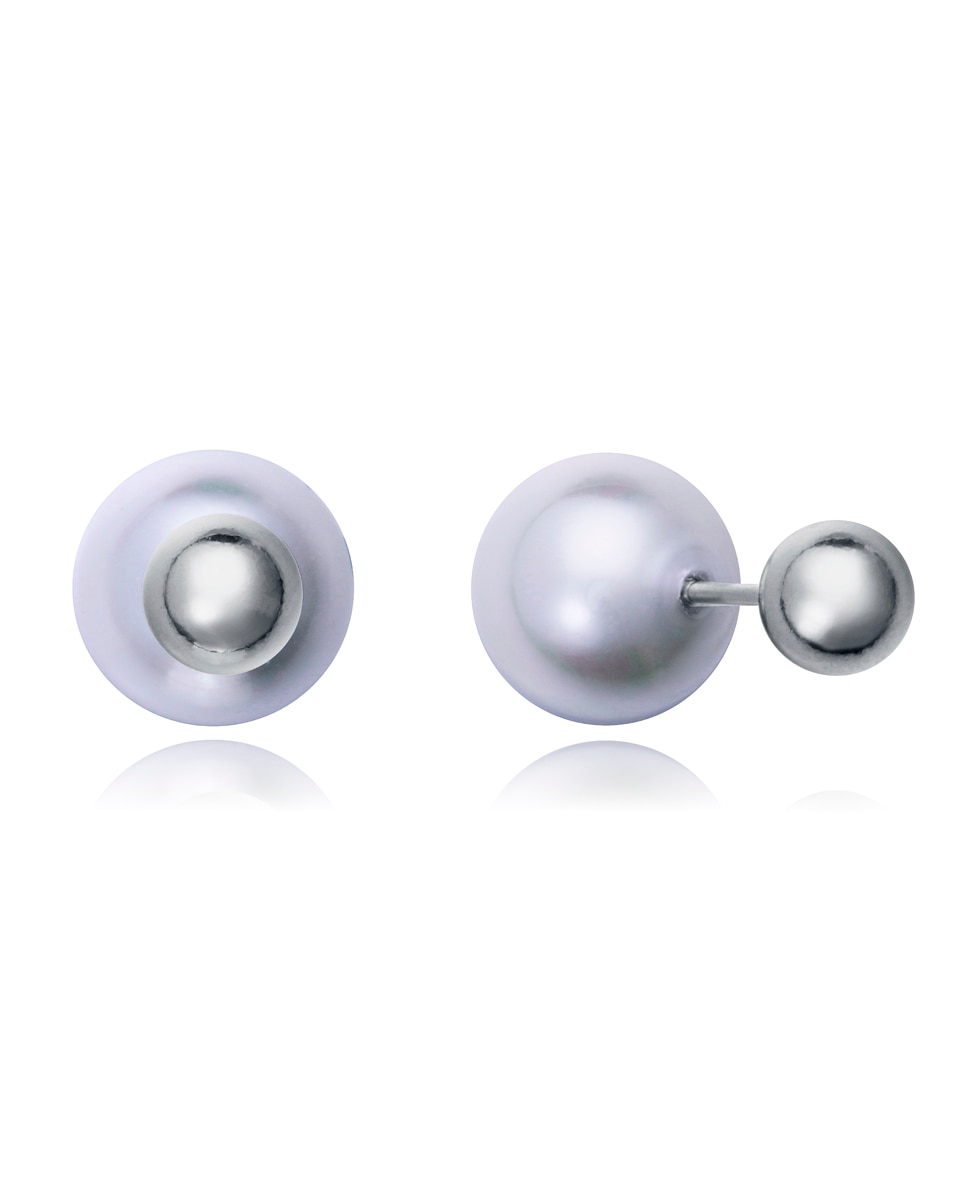 Pendientes de air mujer de acero con forma de bola - Viceroy - Plateado Plateado-1