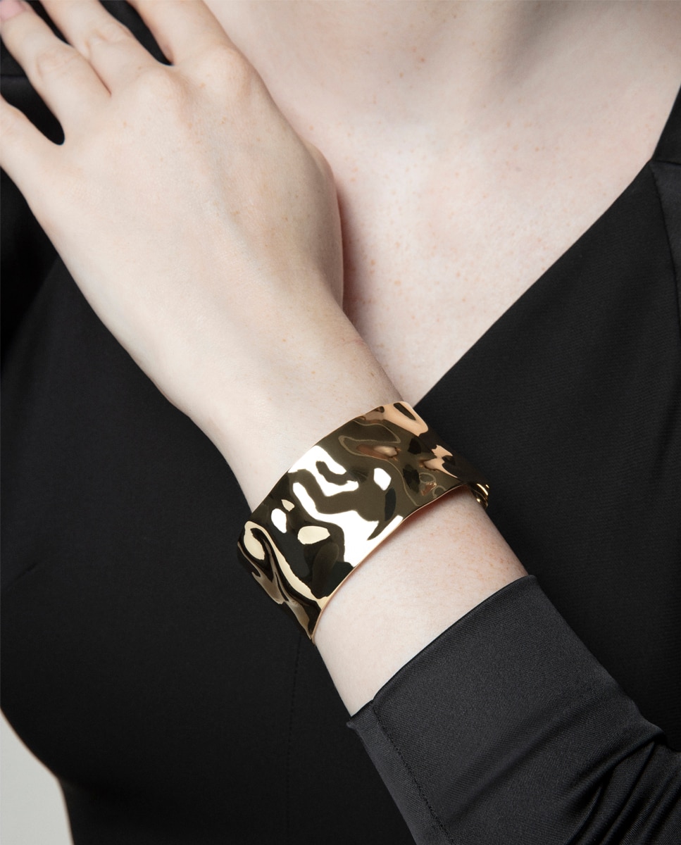 Pulsera de mujer air de acero ip rígida abierta - Viceroy - Dorado Dorado-3