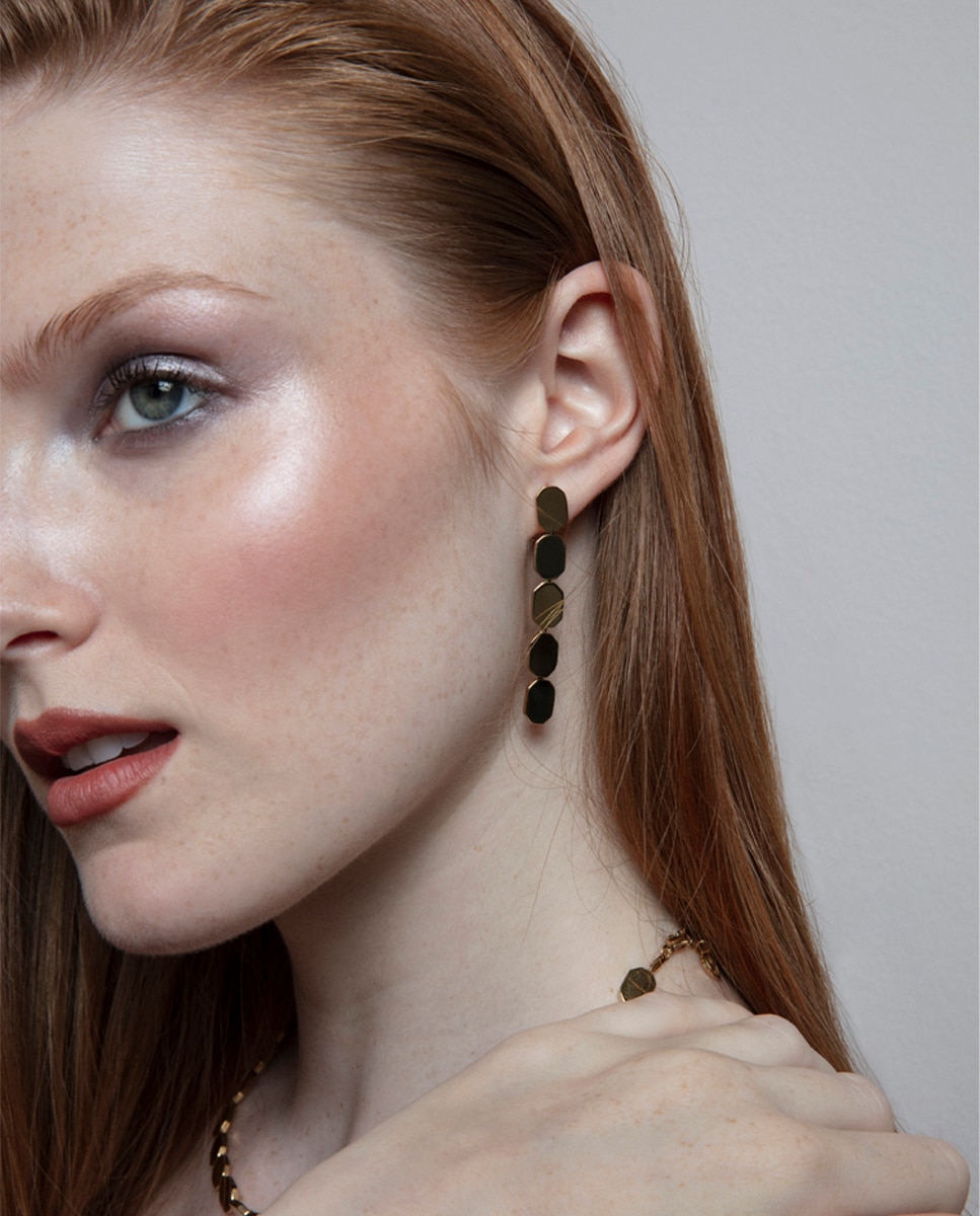 Pendientes de mujer air de acero ip - Viceroy - Dorado Dorado-2