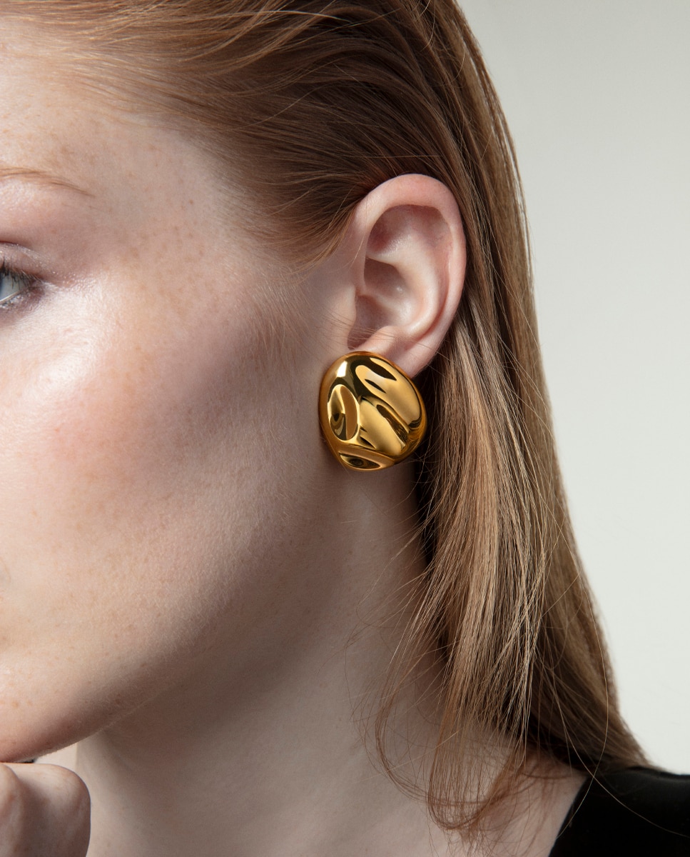 Pendientes de mujer air de acero ip - Viceroy - Dorado Dorado-2