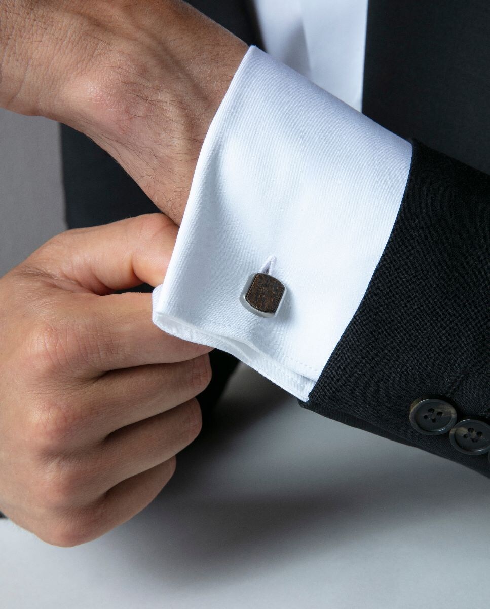 Gemelos Magnum de acero con piedra natural · Viceroy · El Corte Inglés