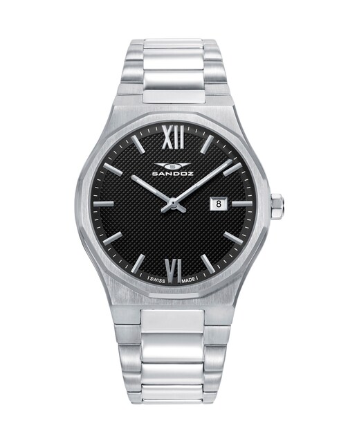 Imagen 0 de Reloj de hombre ccon caja y brazalete de acero
