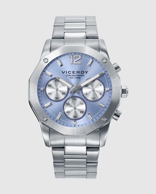 Imagen 0 de Reloj de hombre  con caja y brazalete de acero