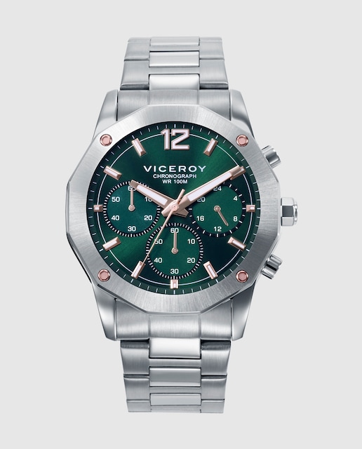 Imagen 0 de Reloj de hombre  con caja y brazalete de acero