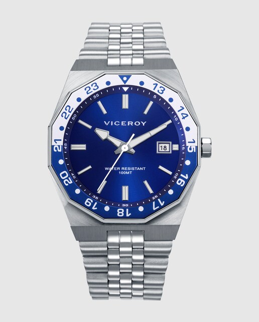 Imagen 0 de Reloj de hombre con caja y brazalete de acero