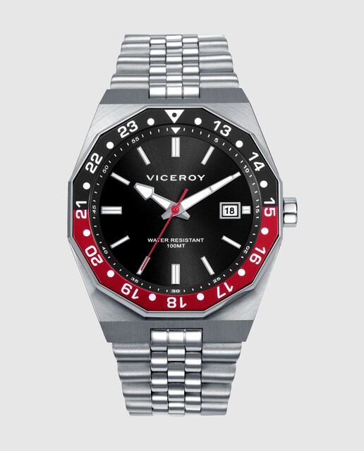 Imagen 0 de Reloj de hombre con caja y brazalete de acero