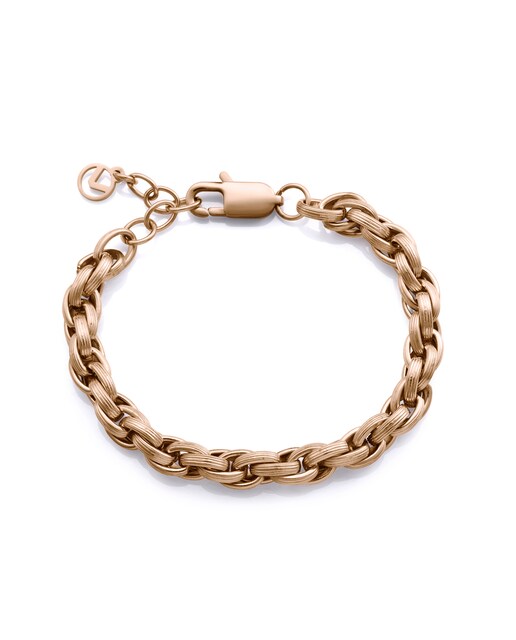 Imagen 0 de Pulsera de mujer de acero Ip rosa