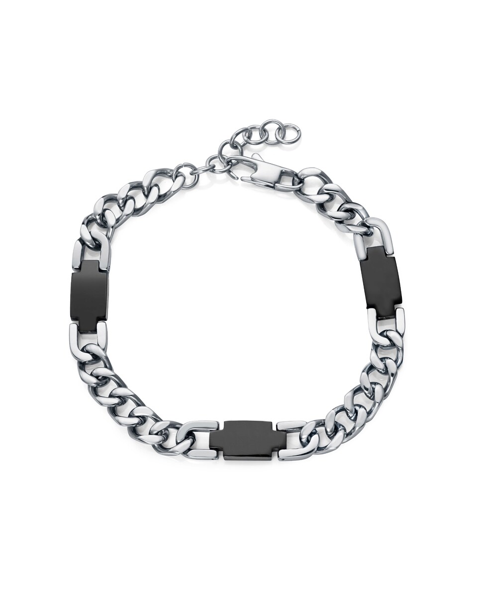 Pulsera de hombre de acero e Ip negro · Viceroy · El Corte Inglés