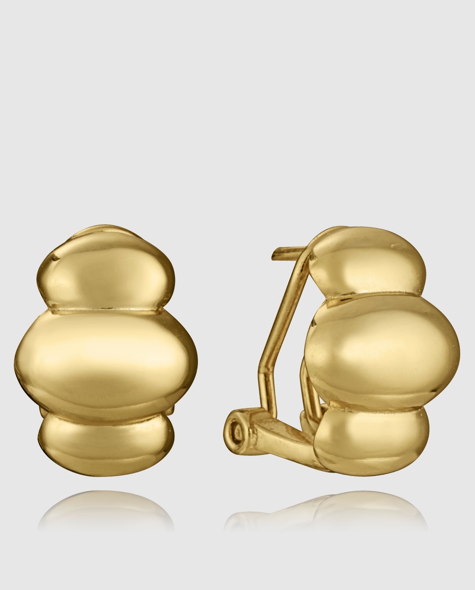 Pendientes de plata de primera ley con baño de oro - Viceroy - Dorado Dorado-1