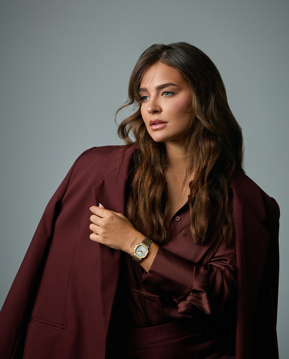 Reloj analógico de mujer colección laura escanes con caja y brazalete bitono de acero e ip dorado Dorado Viceroy Dorado-6