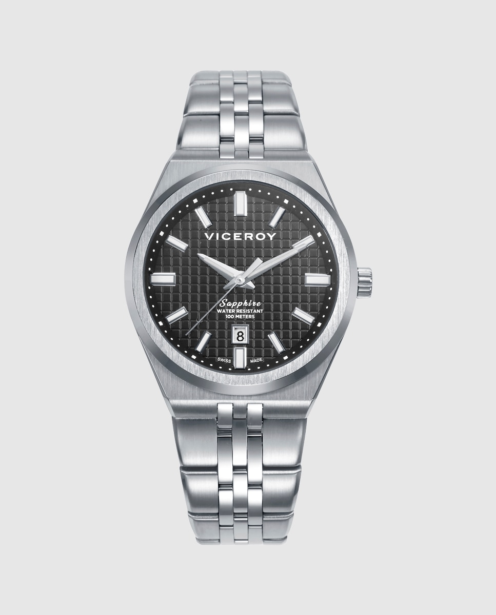 Reloj analógico de mujer con caja y brazalete de acero - Viceroy - Plateado Plateado-1