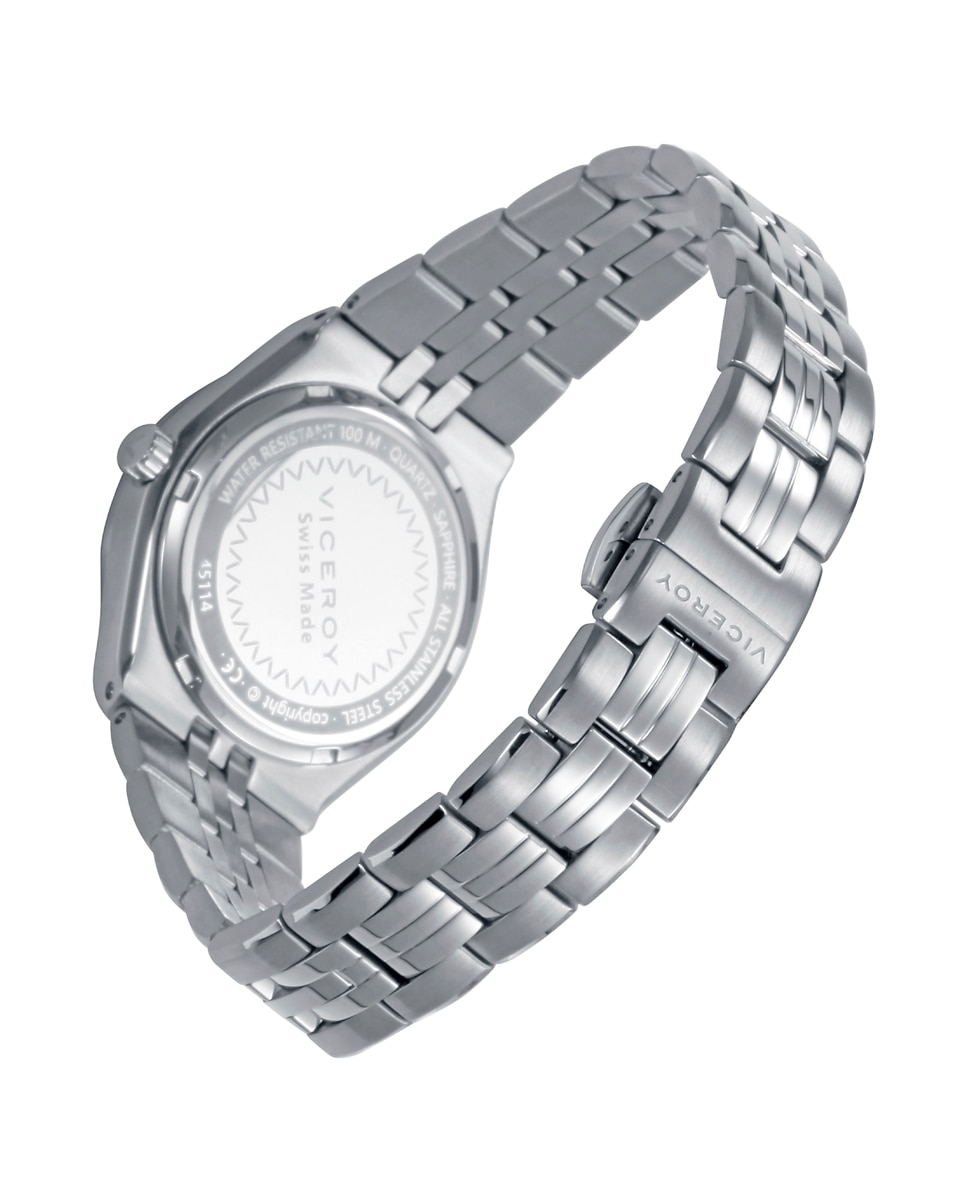 Reloj analógico de mujer con caja y brazalete de acero - Viceroy - Plateado Plateado-2