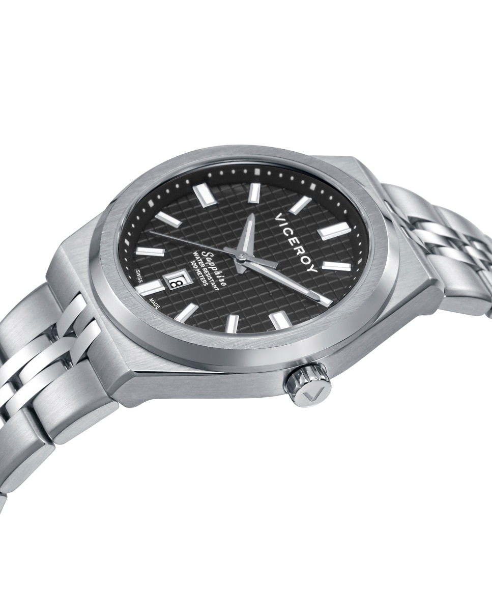 Reloj analógico de mujer con caja y brazalete de acero - Viceroy - Plateado Plateado-3