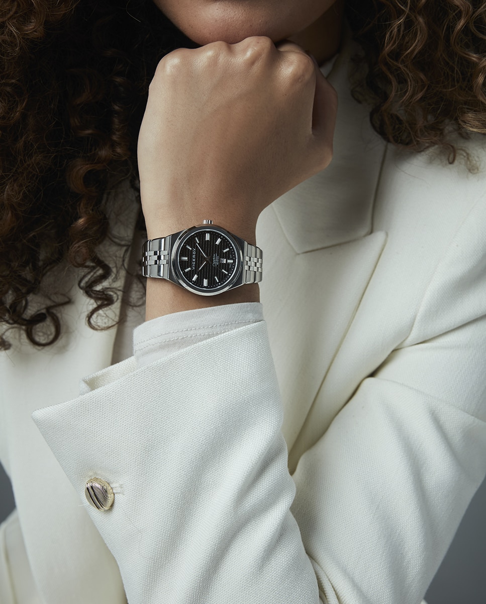 Reloj analógico de mujer con caja y brazalete de acero - Viceroy - Plateado Plateado-4
