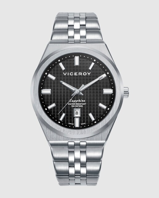 Imagen 0 de Reloj de hombre con caja y brazalete de acero