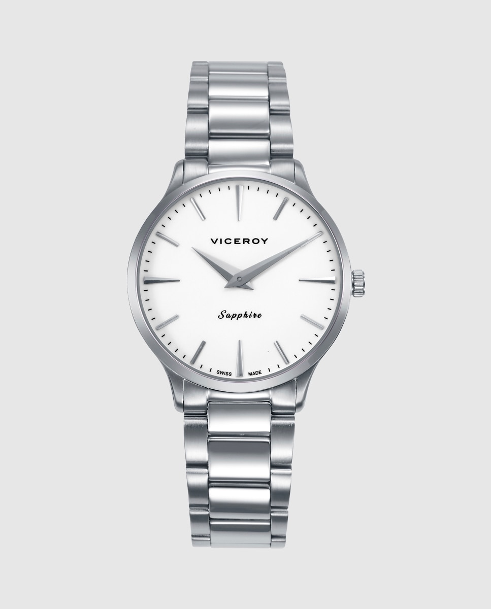 Reloj analógico de mujer con caja y brazalete de acero - Viceroy - Plateado Plateado-1