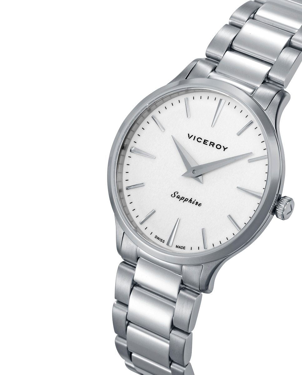 Reloj analógico de mujer con caja y brazalete de acero - Viceroy - Plateado Plateado-3