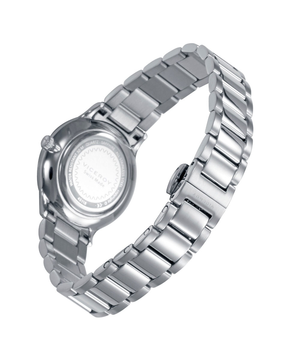 Reloj analógico de mujer con caja y brazalete de acero - Viceroy - Plateado Plateado-2