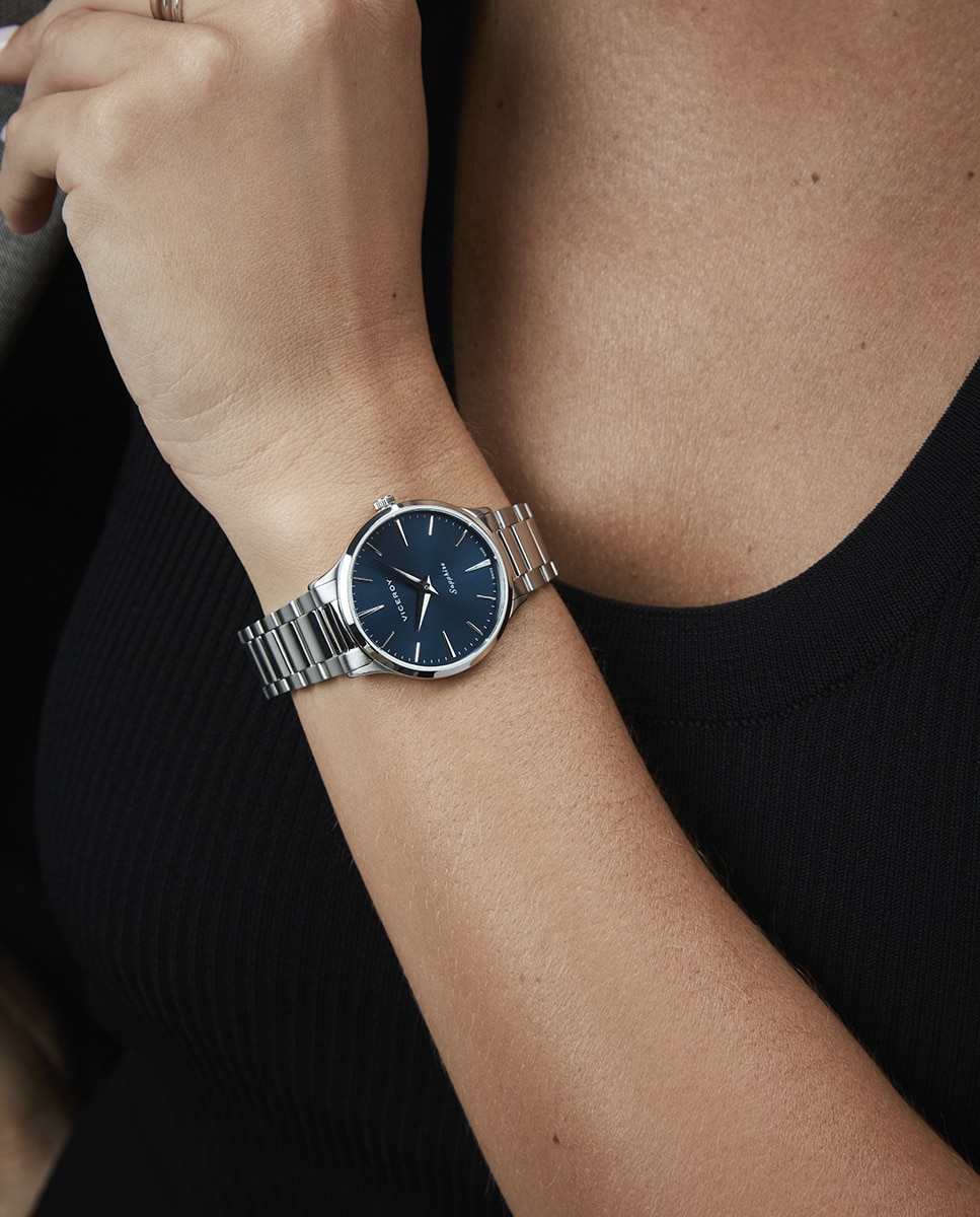 Reloj analógico de mujer con caja y brazalete de acero - Viceroy - Plateado Plateado-4