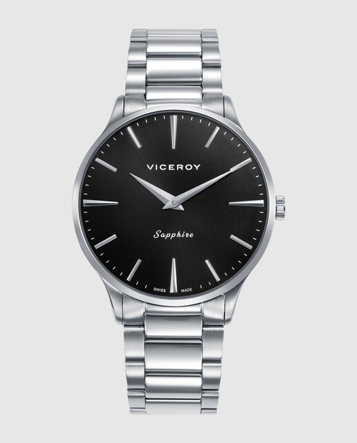 Imagen 0 de Reloj de hombre con caja y brazalete de acero