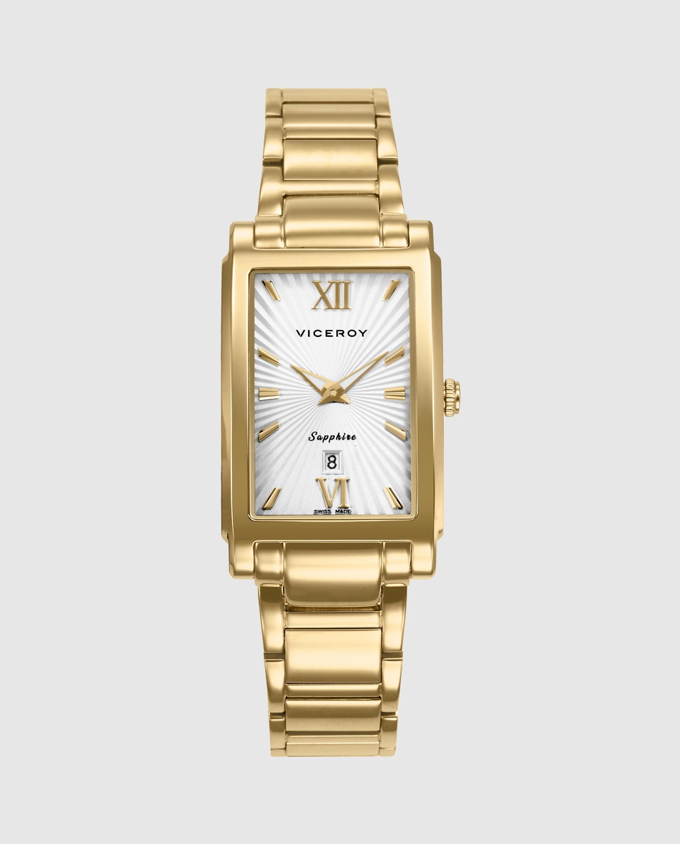 Reloj analógico de mujer con caja y brazalete de acero e ip - Viceroy - Dorado Dorado-1