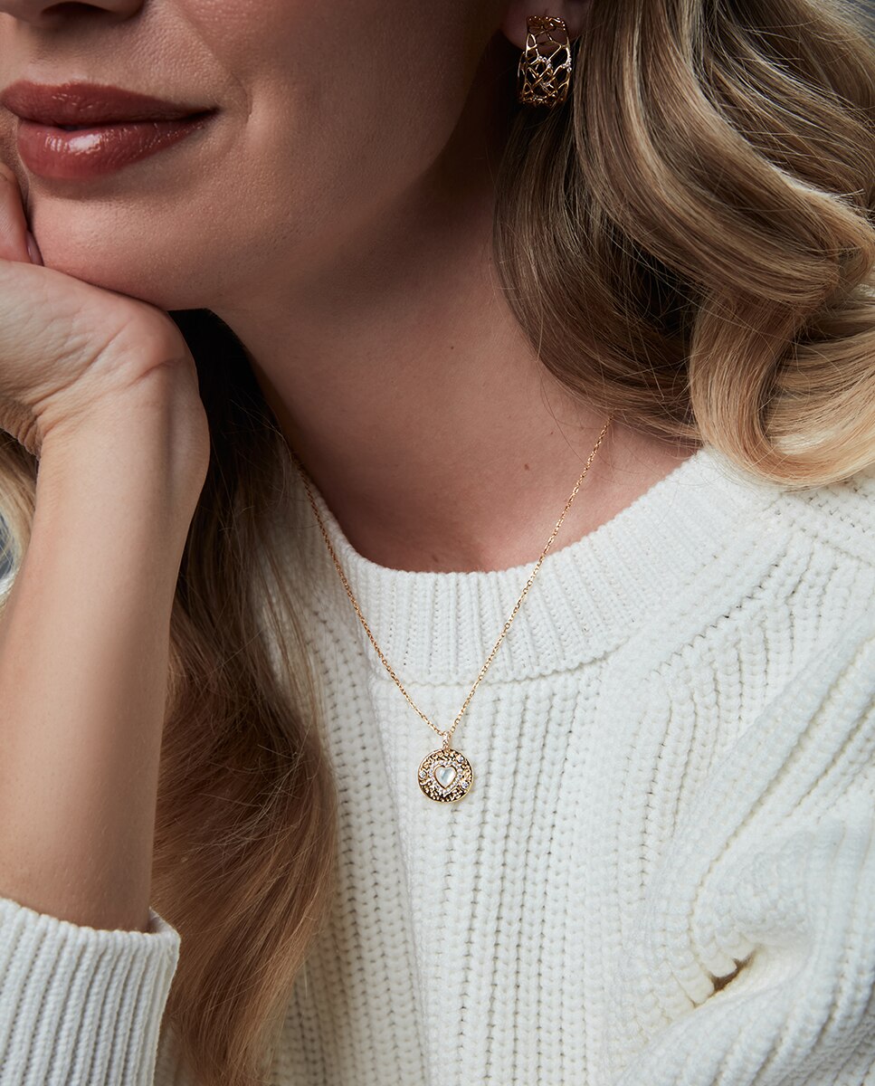 Collar de mujer trend de plata de primera ley con baño de oro - Viceroy - Dorado Dorado-2
