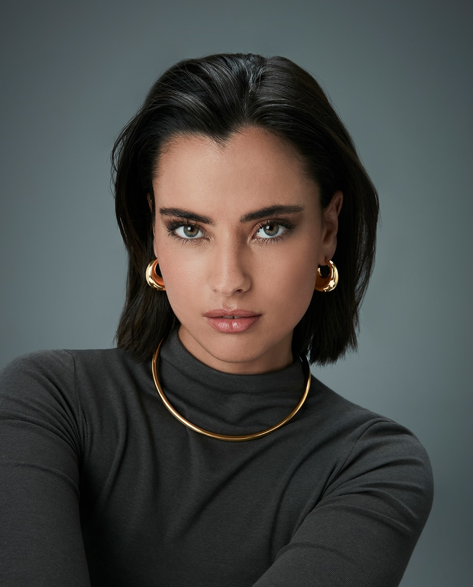 Collar de mujer air de acero rigído choker ip con piedras - Viceroy - Dorado Dorado-3