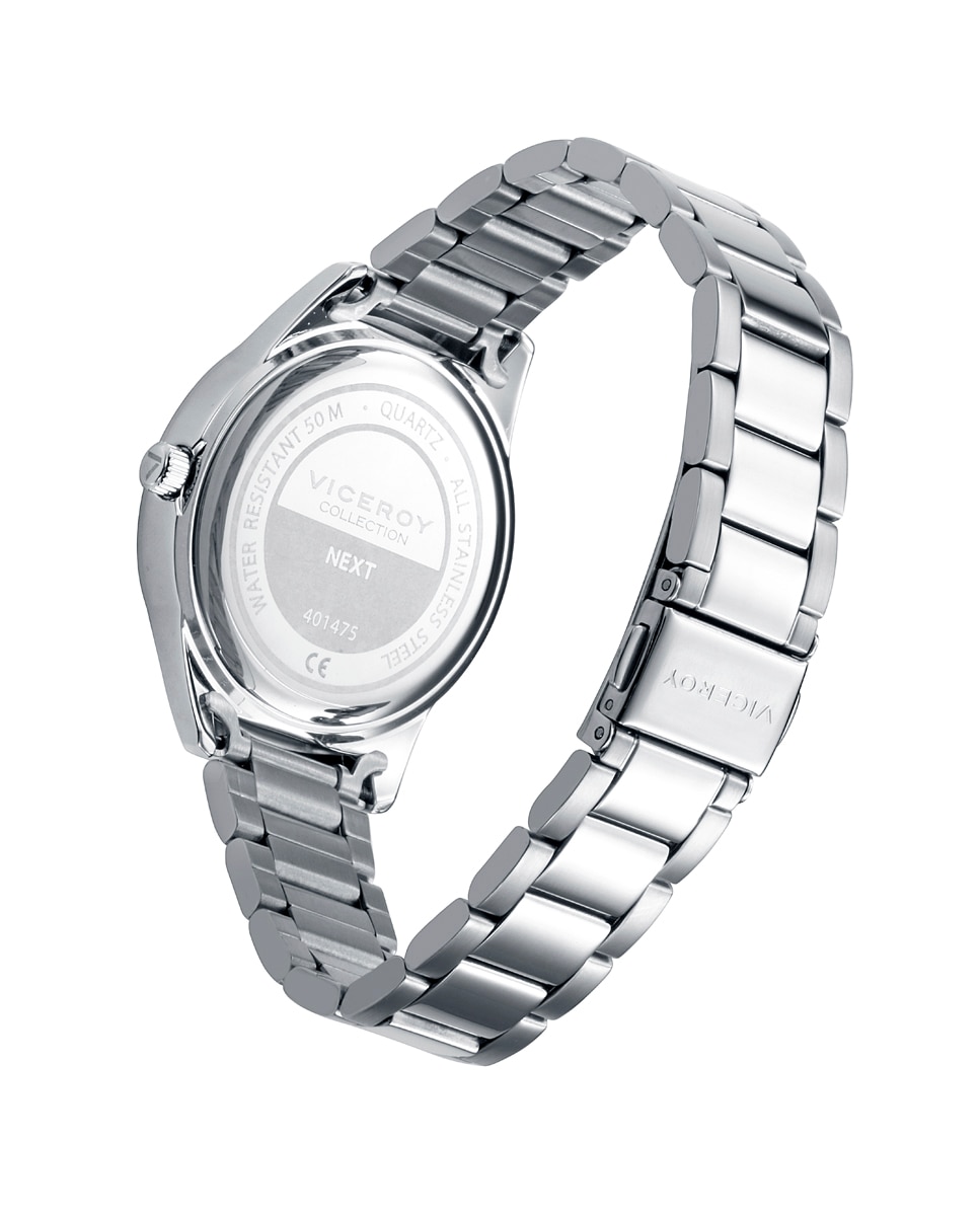 Imagen 2 de Reloj de niño caja y brazalete de acero con pulsera de regalo - Viceroy - Plateado Plateado