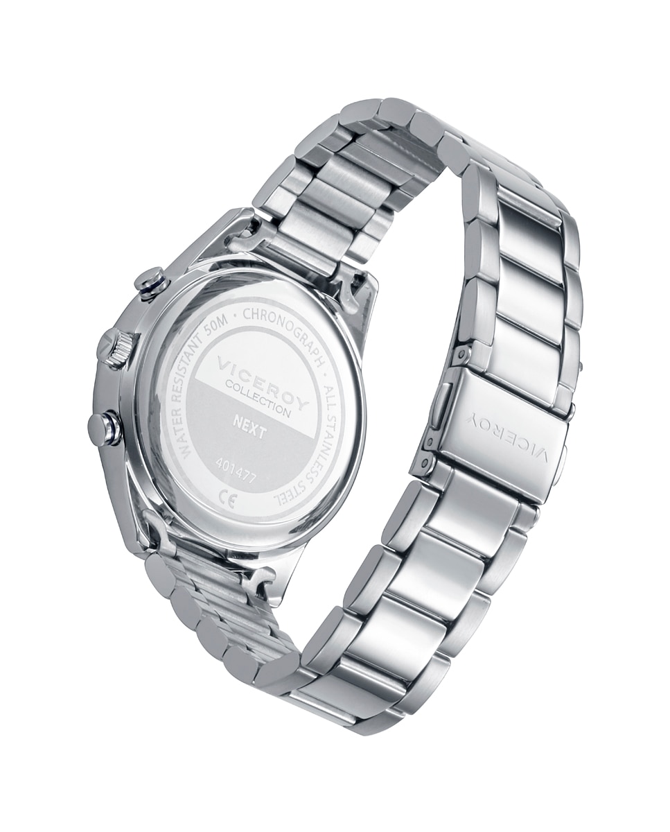 Imagen 2 de Reloj de niño caja y brazalete de acero con pulsera de regalo - Viceroy - Plateado Plateado