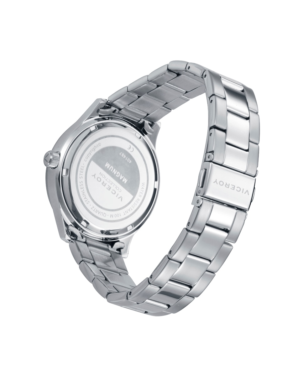 Reloj de hombre con caja y brazalete de acero - Viceroy - Plateado Plateado-2