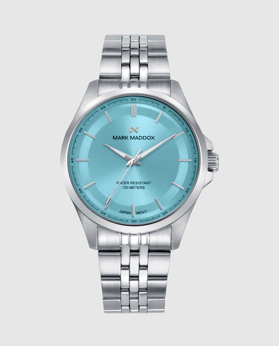 Reloj de mujer caja y brazalete de acero - Mark Maddox - Plateado Plateado-1