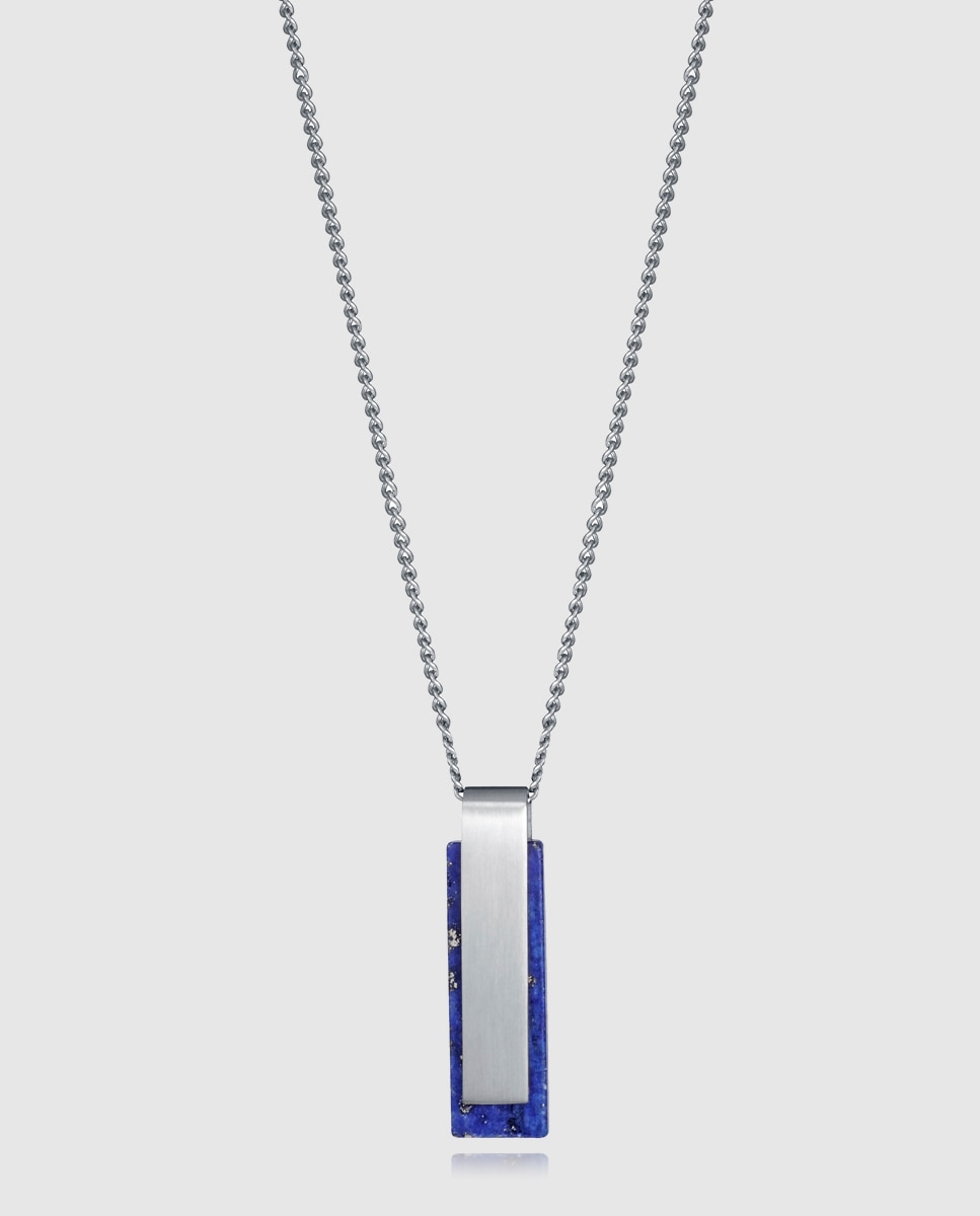 Imagen 0 de Cadena de hombre magnum de acero Azul
