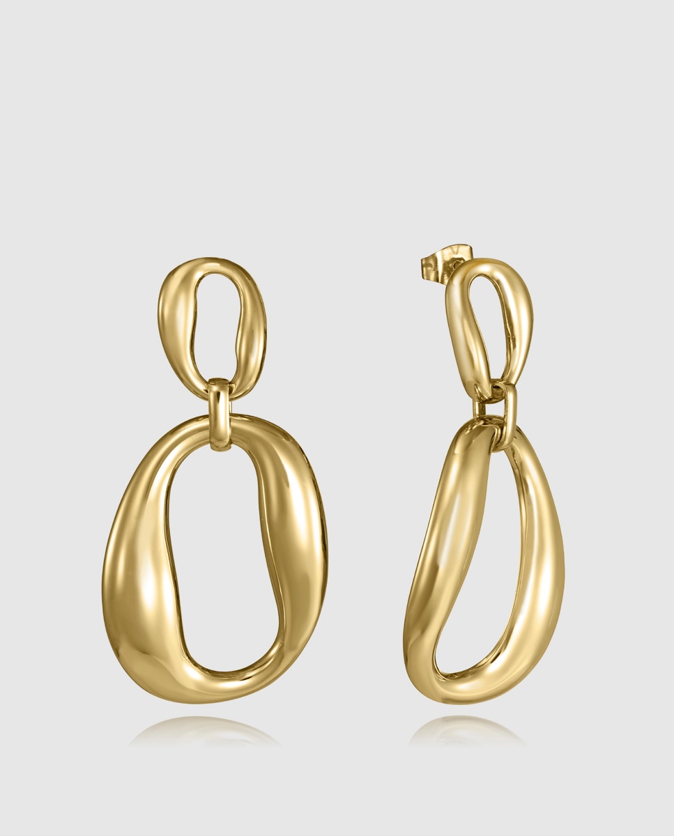 Pendientes de mujer air de acero ip - Viceroy - Dorado Dorado-1