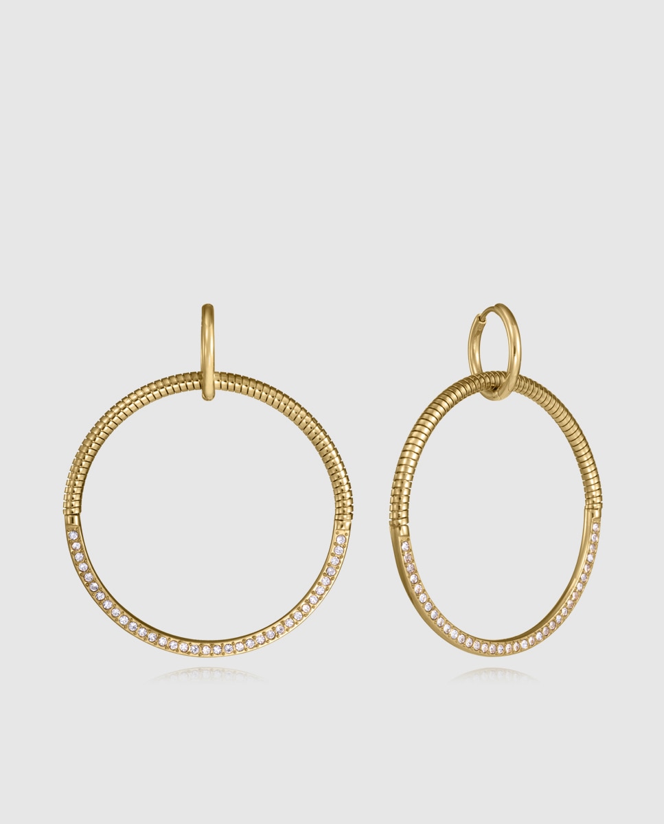 Pendientes de mujer chic de acero ip - Viceroy - Dorado Dorado-1