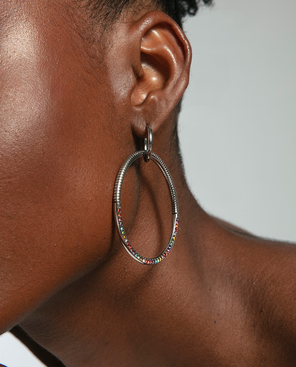Pendientes de mujer chic de acero - Viceroy - Plateado Plateado-4