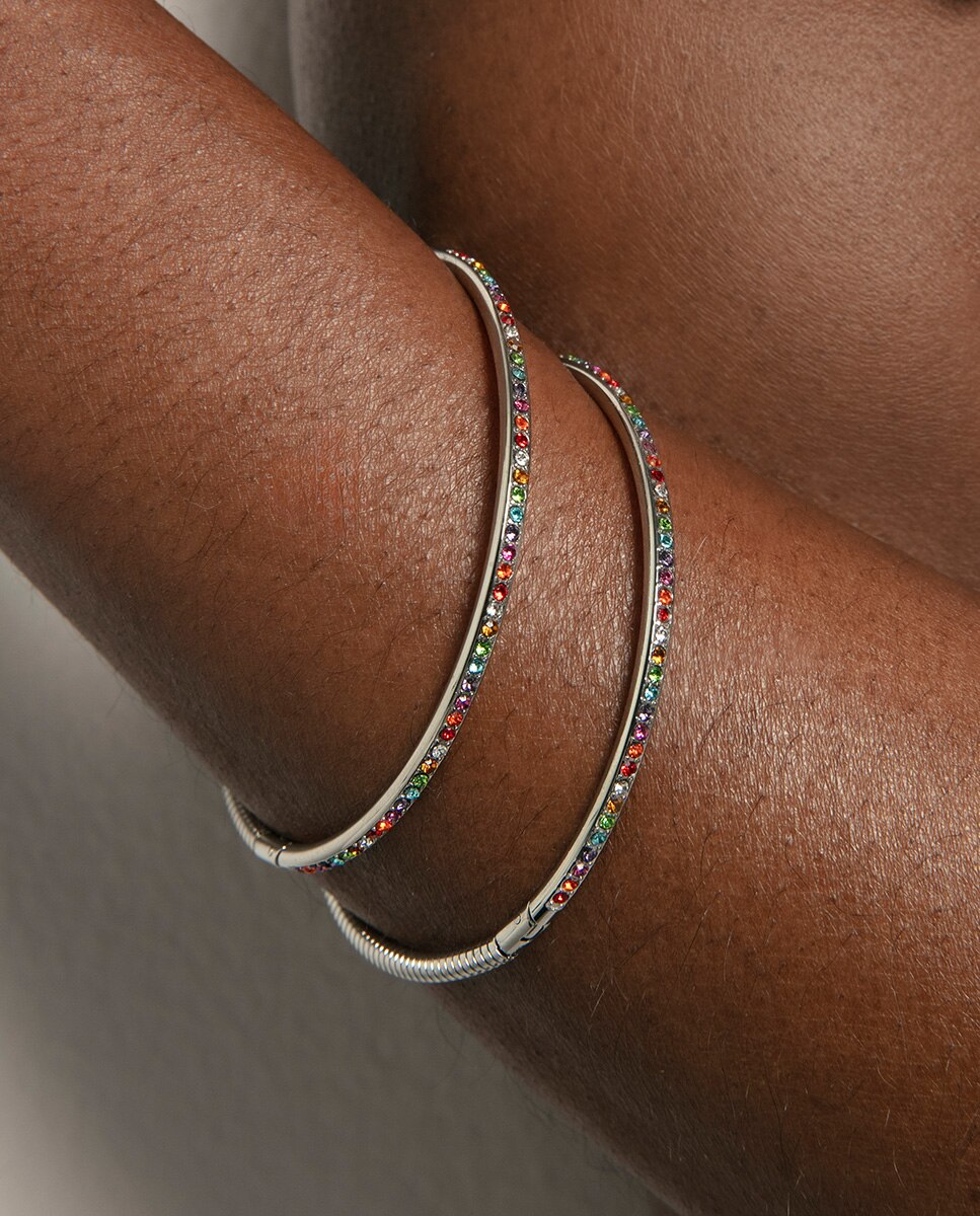 Pulsera de cadena de mujer chic de acero rígida - Viceroy - Plateado Plateado-4