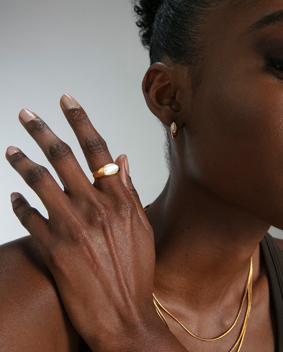 Imagen 2 de Anillo de mujer chic de acero ip - Viceroy - Dorado Dorado