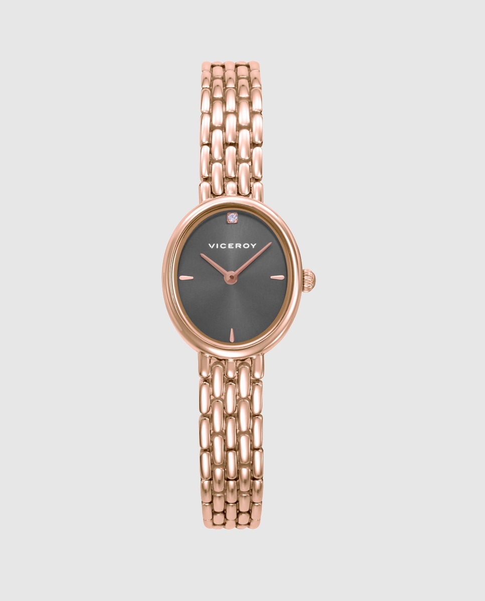 Reloj de mujer con caja y brazalete de acero ip - Viceroy - Rosa Rosa-1