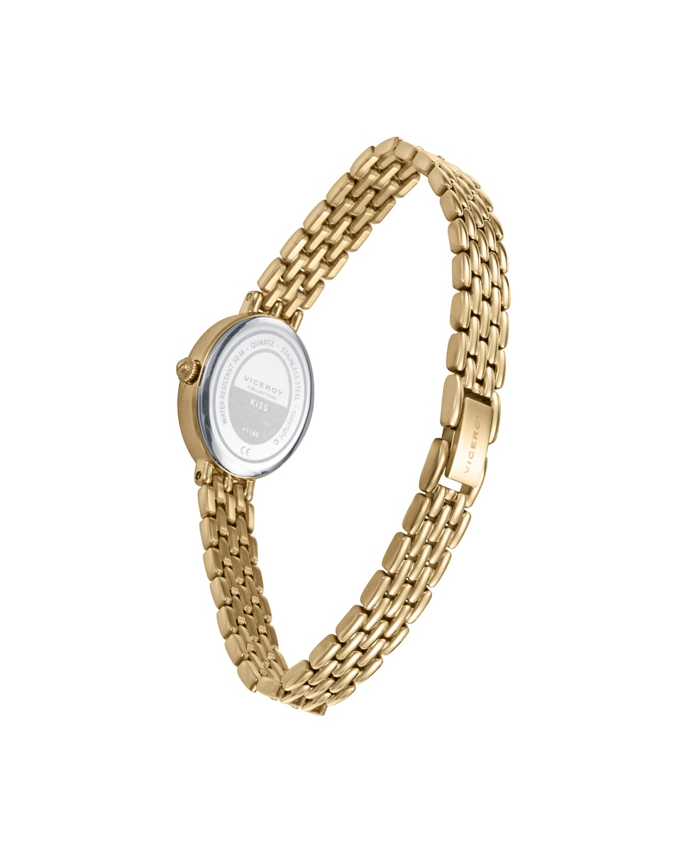 Reloj de mujer con caja y brazalete de acero ip - Viceroy - Dorado Dorado-2