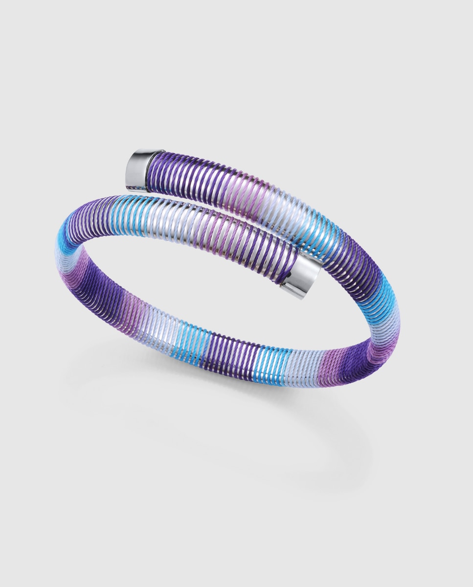 Imagen 0 de Pulsera de mujer colección laura escanes de acero tubogas Multicolor